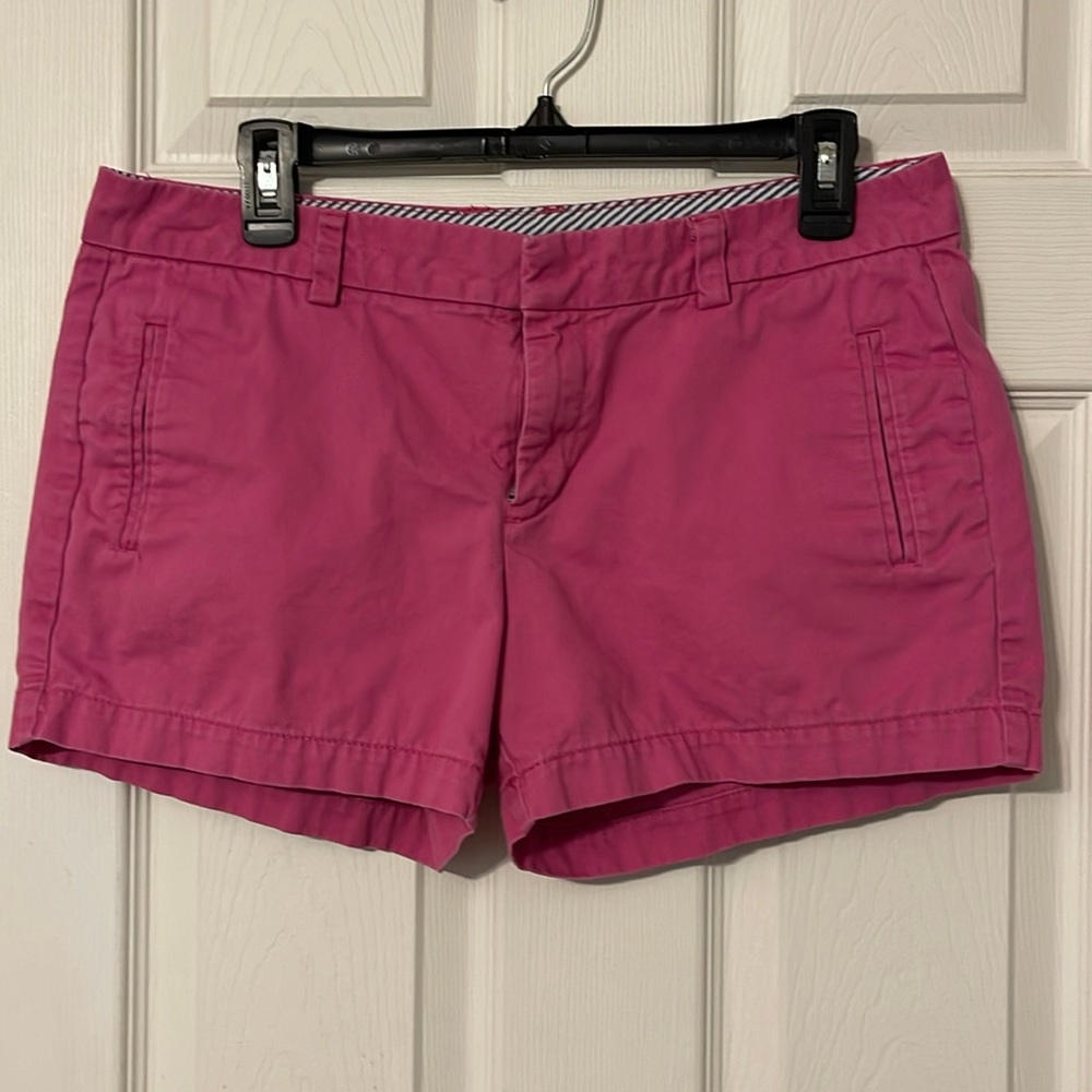 JCP Chino shorts, pink, 3” inseam